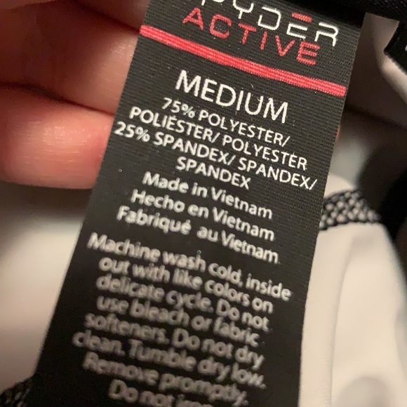 Spyder active compression leggings in grays - Picture 8 of 10